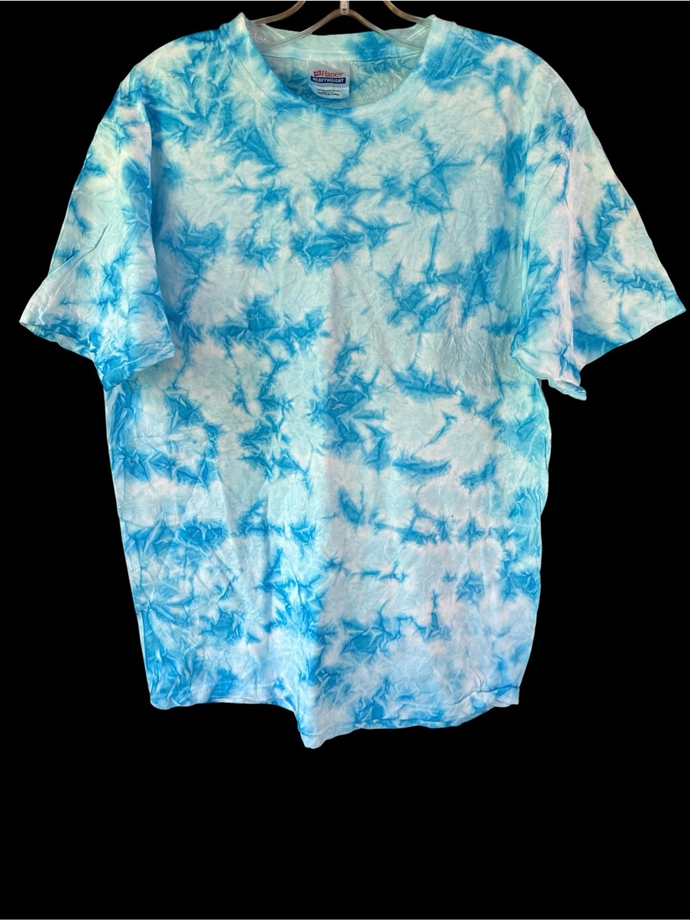 Tie-Dye Tee T-Shirt Pre-Washed Hanes Heavyweight